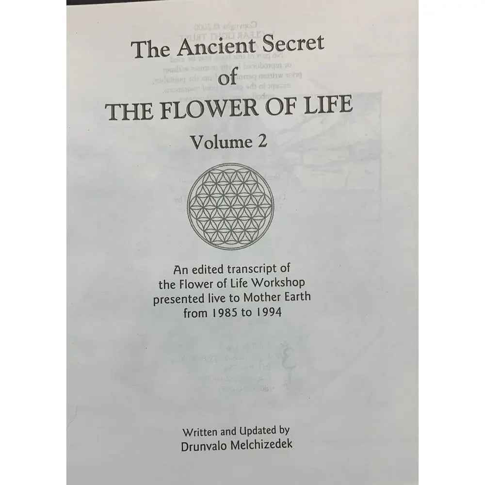 The Ancient Secret of the Flower of Life - Two volume set, Vol 1 and Vol 2
